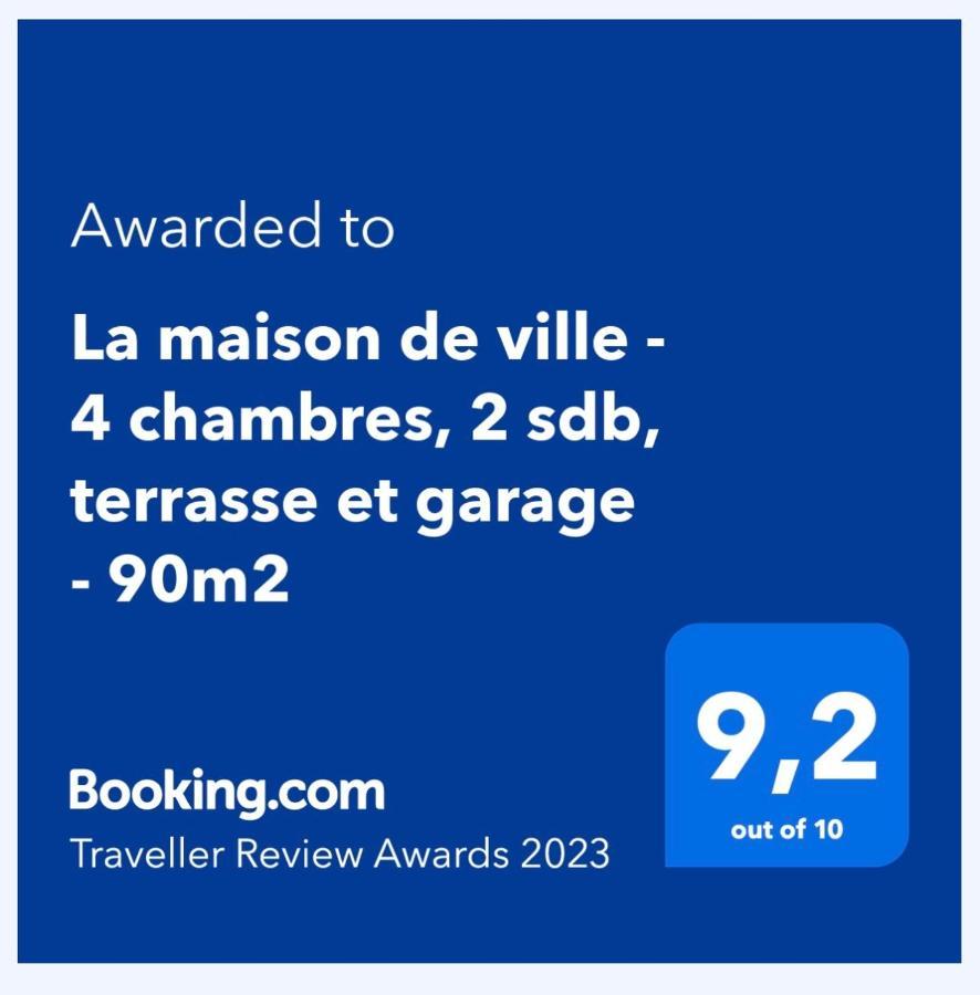 La Maison De Ville - 4 Chambres, 2 Sdb, Terrasse Et Garage - 90M2 فيزول المظهر الخارجي الصورة